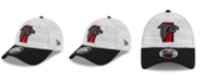 New Era Boys Gray and Black Atlanta Falcons 2021 NFL Training Camp Official 9FORTY Adjustable Hat
